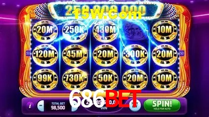 Slots com jackpots e giros grátis na 686Bet